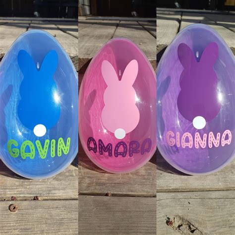 Personalized Large Easter Eggs-Jumbo Easter Eggs-Fillable-Easter Basket ...