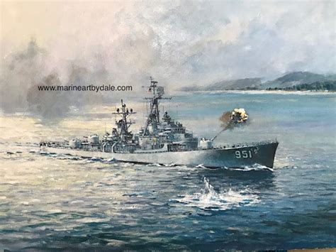 "USS Turner Joy Firing the Last Naval Round in the Vietnam War ...