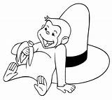 Curious George Coloring Pages To Print  Free Printable sketch template
