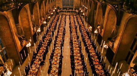 Harry Potter Feast in Hogwarts Great Hall