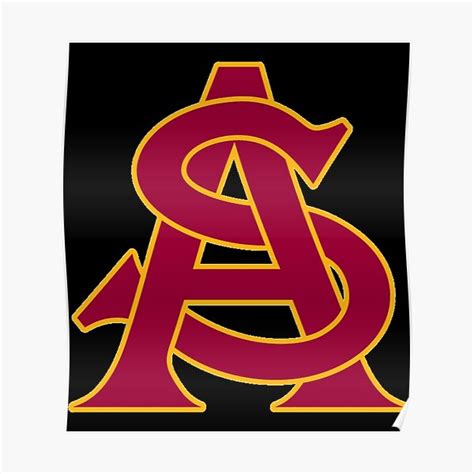 "Arizona State Baseball Logo Sticker" Poster for Sale by GonzalesHusband | Redbubble