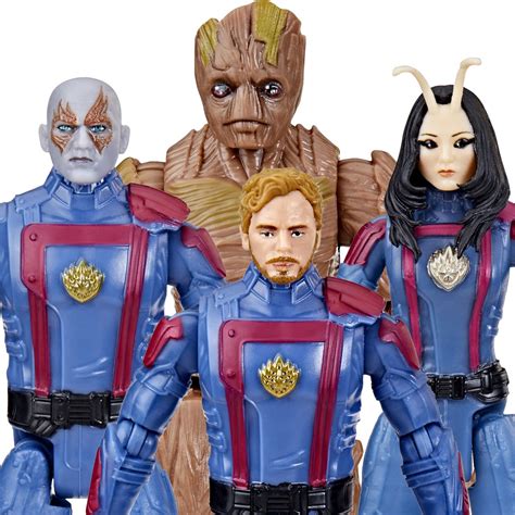 Guardians of the Galaxy Vol. 3 Epic Hero Series 4-Inch Action Figures ...