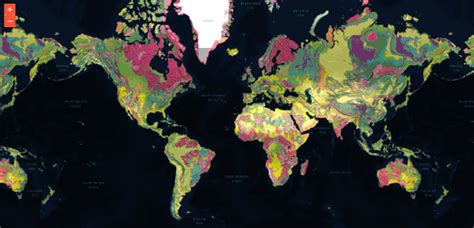 Maps Mania: Macrostrat's Geologic Map of the World