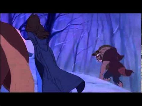beauty and the beast-beast saves Belle-greek - YouTube