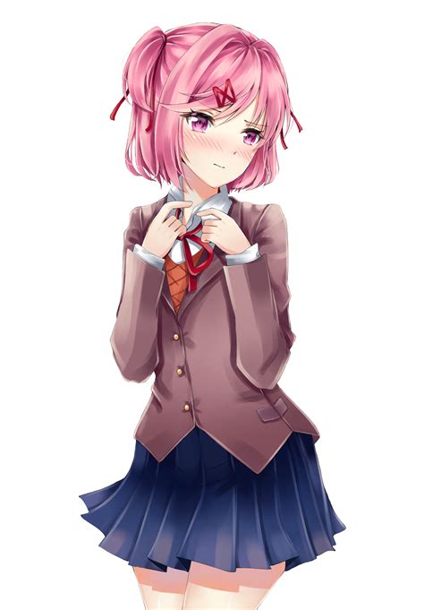 Natsuki Render by elterrasense on DeviantArt