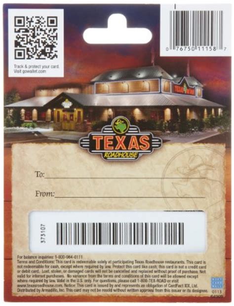 Texas Roadhouse Gift Card $25 - Shop GiftCards