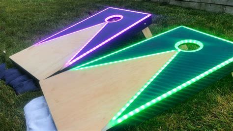 Part1 diy lighted cornhole boards redneck style – Artofit