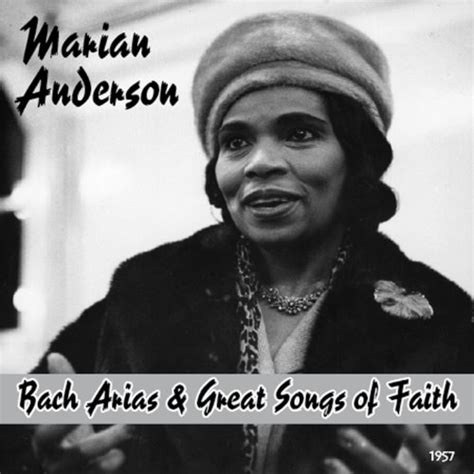 Amazon.com: Marian Anderson : Johann Sebastian Bach Arias & Great Songs of Faith (1957) : Marian ...