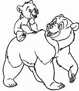 Brother Bear Coloring Pages sketch template