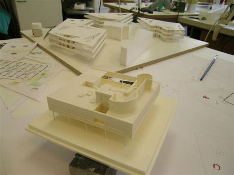 VILLA SAVOYE by Le Corbusier, scale model 1:200 | 公共施設