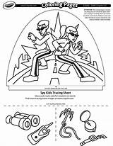 Spy Kids  Crayolacomau sketch template