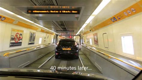 Eurotunnel from France to England 2017 - YouTube