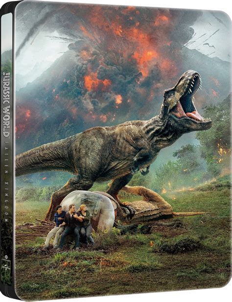 Jurassic World: Fallen Kingdom (Blu-ray) Jurassic World: Fallen Kingdom - Limited Steelbook (Blu ...