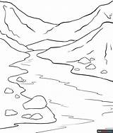 River Coloring Page  Easy Drawing Guides sketch template