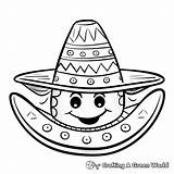 Sombrero Coloring Pages  Free & Printable sketch template