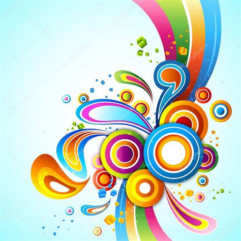 Colorful abstract background Stock Illustration by ©get4net #4390118