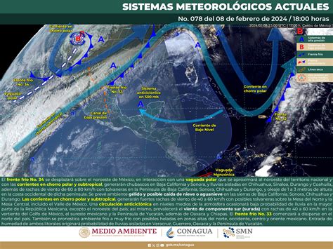 El frente frío 34 se extenderá sobre el noreste y el norte del país ...