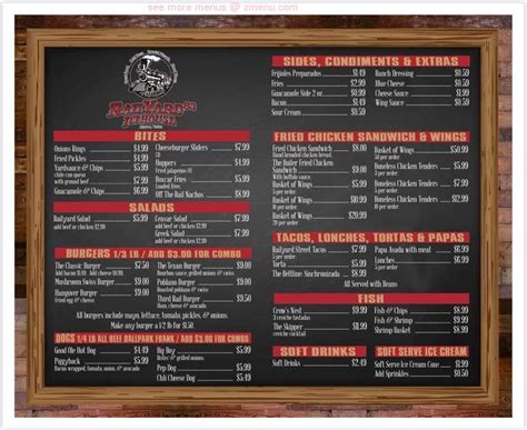 Rails steakhouse menu - islamicatila