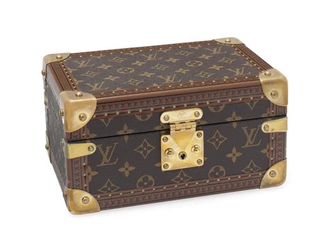 A JEWELLERY BOX IN MONOGRAM CANVAS , LOUIS VUITTON, 20TH CENTURY ...