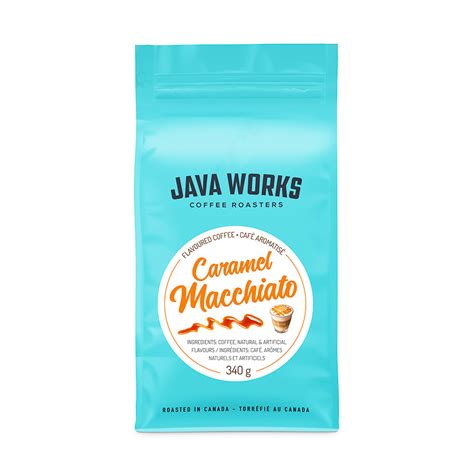 Caramel Macchiato Flavoured Coffee │ Java Works Coffee Roasters – Javaworks.ca
