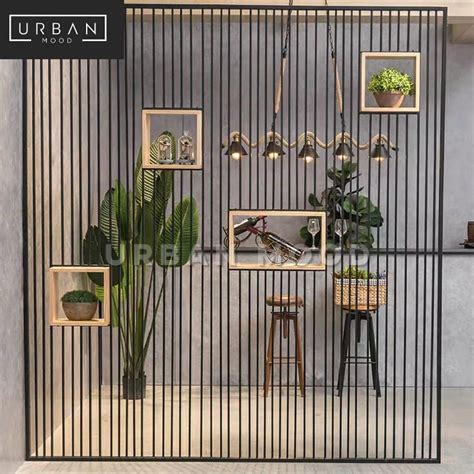 WILDER Modern Industrial Room Divider (Deliver In 4-8 Weeks ...