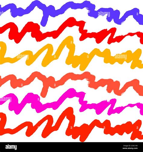 Irregular lines motif vivid multicolored abstract pattern design Stock Photo - Alamy