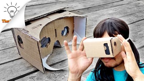 [DIY] How to make VR Headset Google Cardboard | Thaitrick | Cardboard ...