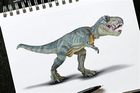 How to Draw a T-Rex - Create an Epic T-Rex Drawing