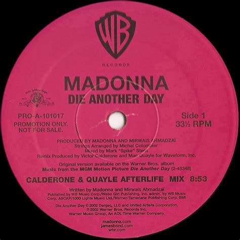 Madonna - Die Another Day (The Mixes Part 3) (2002, Vinyl) | Discogs