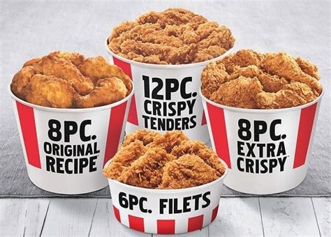 KFC Canada Menu and Specials