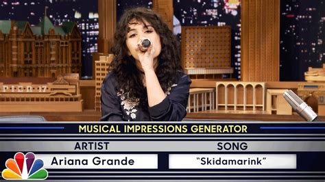 Alessia Cara and Jimmy Fallon Play Wheel of Musical Impressions on The ...