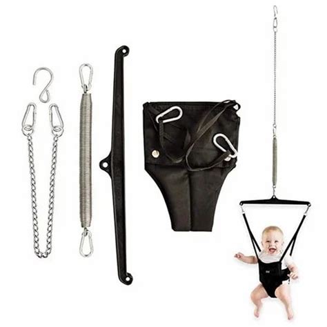 Mild Steel And Polyester Black Baby Jumping Harness at Rs 850/piece in Agra