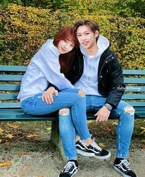 Chaelix IZONE Chaewon x Stray Kids Felix | Aktris, Kpop, Kapal