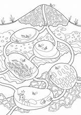 Ant Hill Coloring Page sketch template