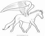Pegasus 5 Coloring Page For Kids  Free Printable sketch template