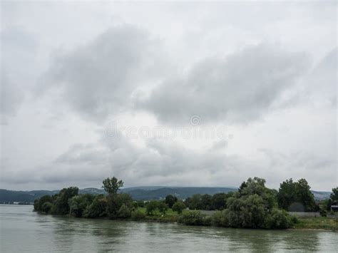 Danube River Cruise in Austria Stock Image - Image of bridge, valley ...