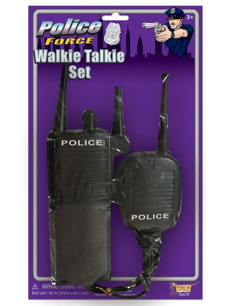 Police Walkie Talkie Set - PartyBell.com