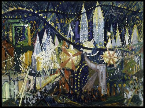 Luna Park, 1913 - Joseph Stella - WikiArt.org