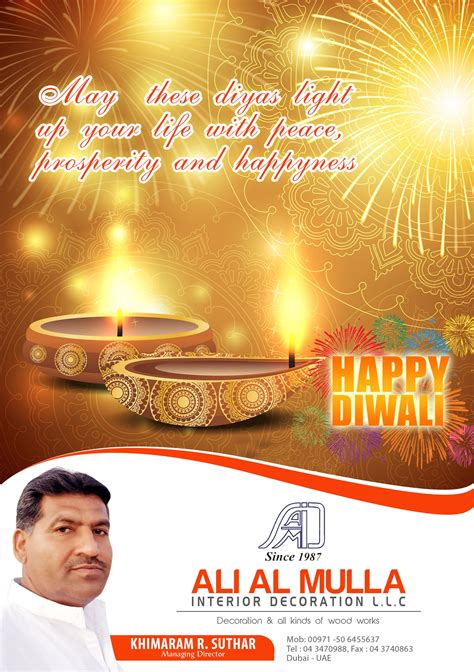 WE WISH YOU AND YOUR FAMILY A VERY HAPPY DIWALI!! | Happy diwali, Interior decorating, Happy