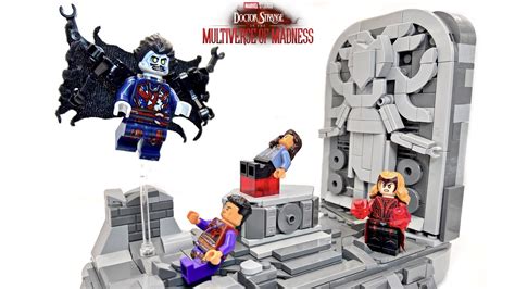 LEGO Marvel Zombie Strange vs Scarlet Witch MOC - YouTube