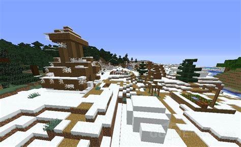 Abandoned Winter Village seed for Minecraft 1.17.1/1.16.5/1.15.2/1.14.4