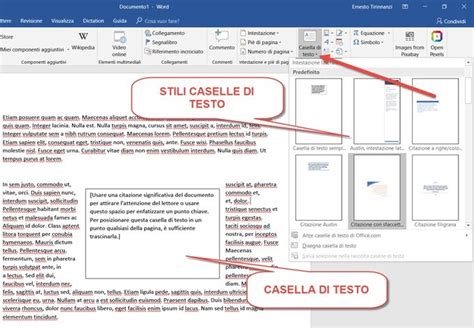 Come creare e formattare una Casella di Testo in Word di Office | IdpCeIn