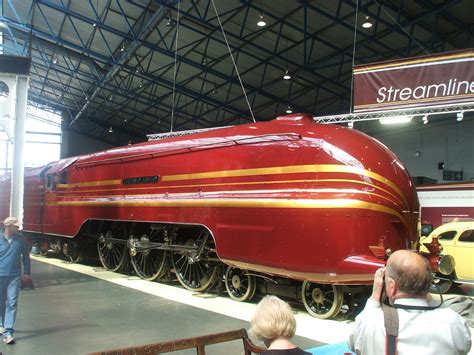 File:6229 Duchess of Hamilton streamlined steam locomotive National Railway Museum York 23 May ...