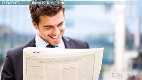 Journalistic Writing Style | Definition, Features & Examples - Lesson ...