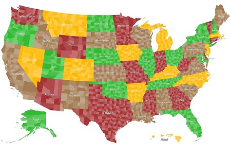 The Least Populated US Counties - WorldAtlas