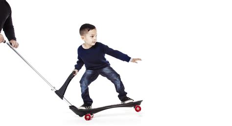 ookkie™ worlds first kids learner skateboard. unique 5 in 1 system allows your kids to develop ...