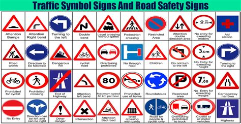 Signs And Symbols Safety Signs And Symbols Worksheets Traffic Signs | Sexiz Pix