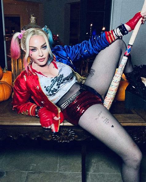 ¡Madonna sorprende con su cosplay! ¿Sabías que ella sería Harley Quinn ...