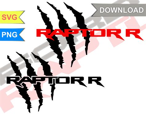 Ford Raptor Scratches Svg, Ranger Png, Logo Scratches - Etsy