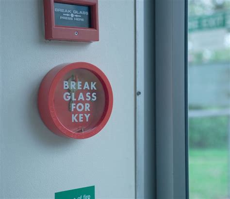Break Glass Emergency Key Box | Break Glass For Key Box